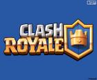 Логотип Clash Royale, в реальном времени стратегия игры